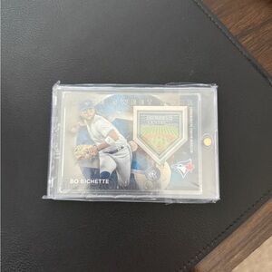 Topps Baseball Card with Blue and White Accents